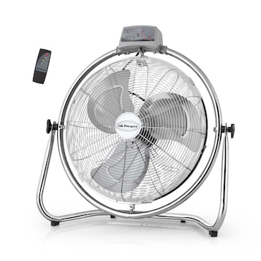 Orbegozo ventilador industrial PWM 2232, 3 velocidades, inclinación ajustable, oscilante, mando a distancia, temporizador, 30 cm diámetro, 45 W