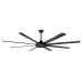Orbegozo ventilador de techo industrial CF 118200, diámetro 200 cm, motor DC 60 W, 8 aspas, 6 velocidades, modo invierno/verano