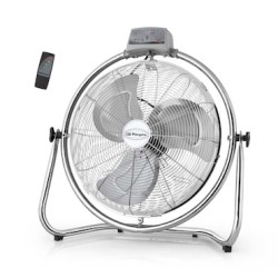 Orbegozo ventilador industrial PWM 2232, 3 velocidades, inclinación ajustable, oscilante, mando a distancia, temporizador, 30 cm diámetro, 45 W