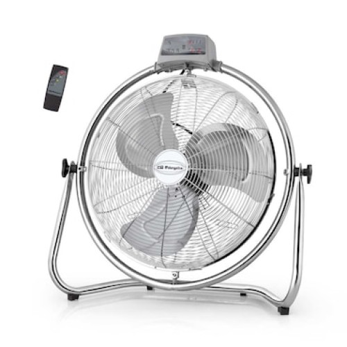 Orbegozo ventilador industrial PWM 2232, 3 velocidades, inclinación ajustable, oscilante, mando a distancia, temporizador, 30 cm diámetro, 45 W